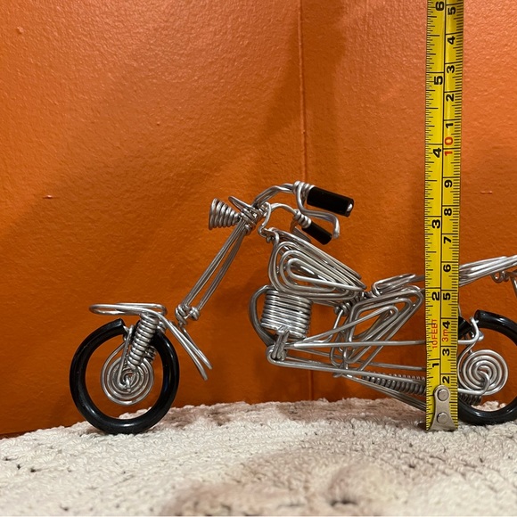 Wire Motorcycle Handcrafted - Picture 3 of 6